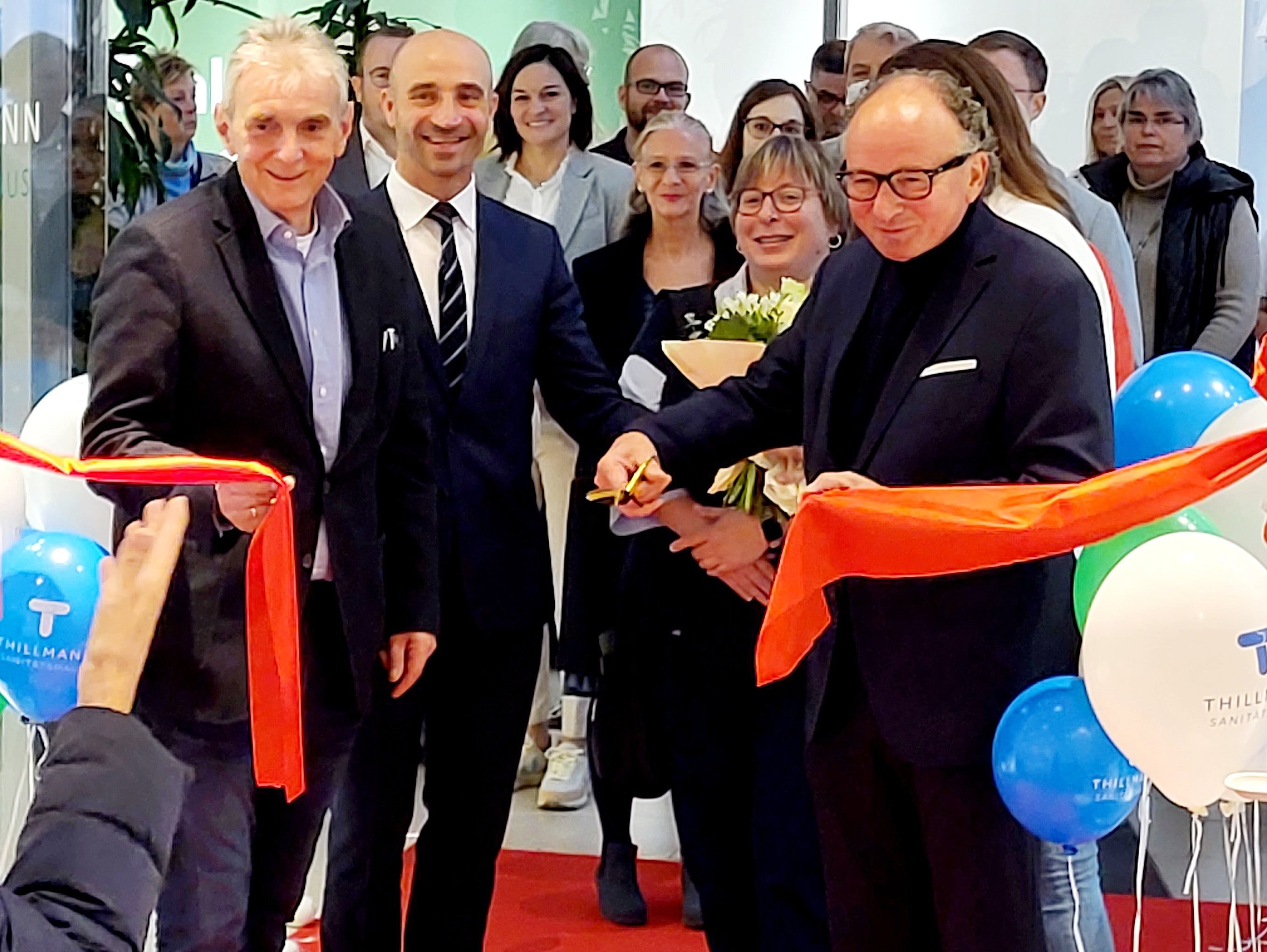 Foto der Eröffnung unseres Sanitätshauses in Andernach.