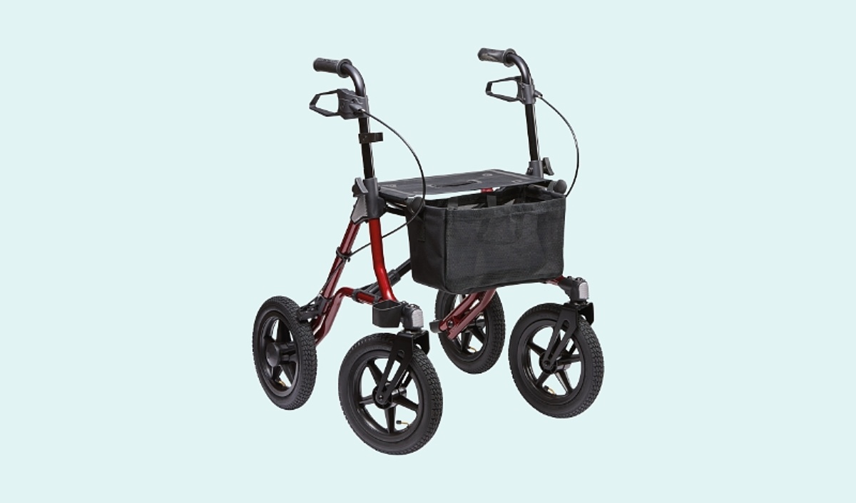 Unser Outdoor-Rollator.